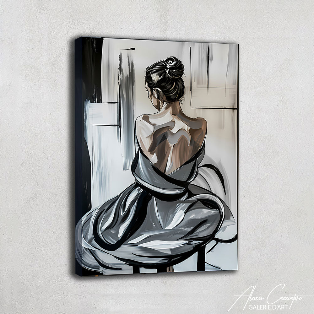 Tableau Femme de Dos