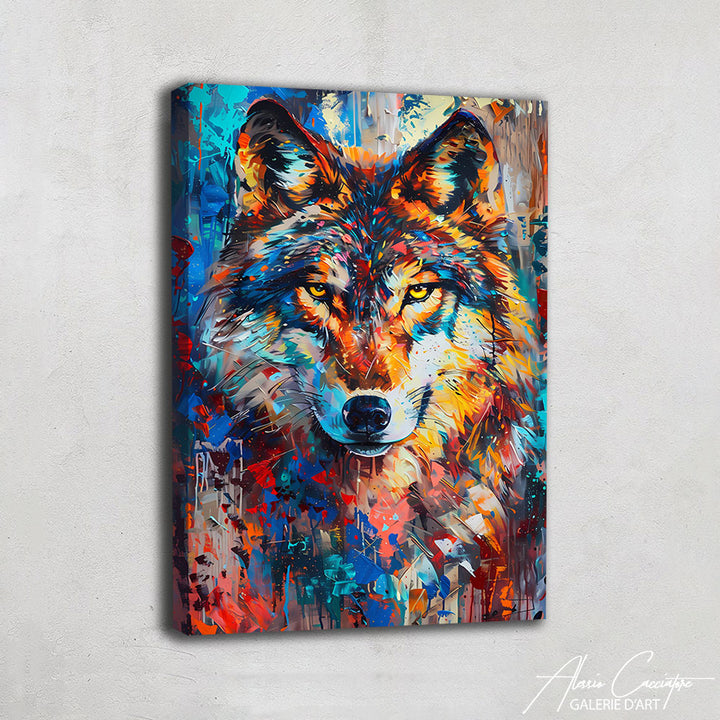 Peinture Avec Loup