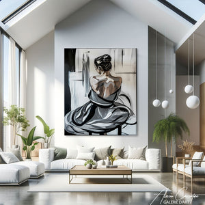 Tableau Femme de Dos
