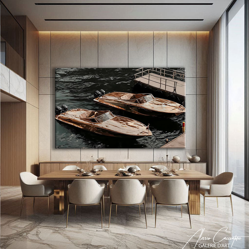 tableau bateau luxe