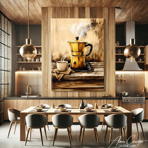 Tableau Cafetière Italienne