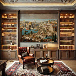 Tableau Ancien Paysage