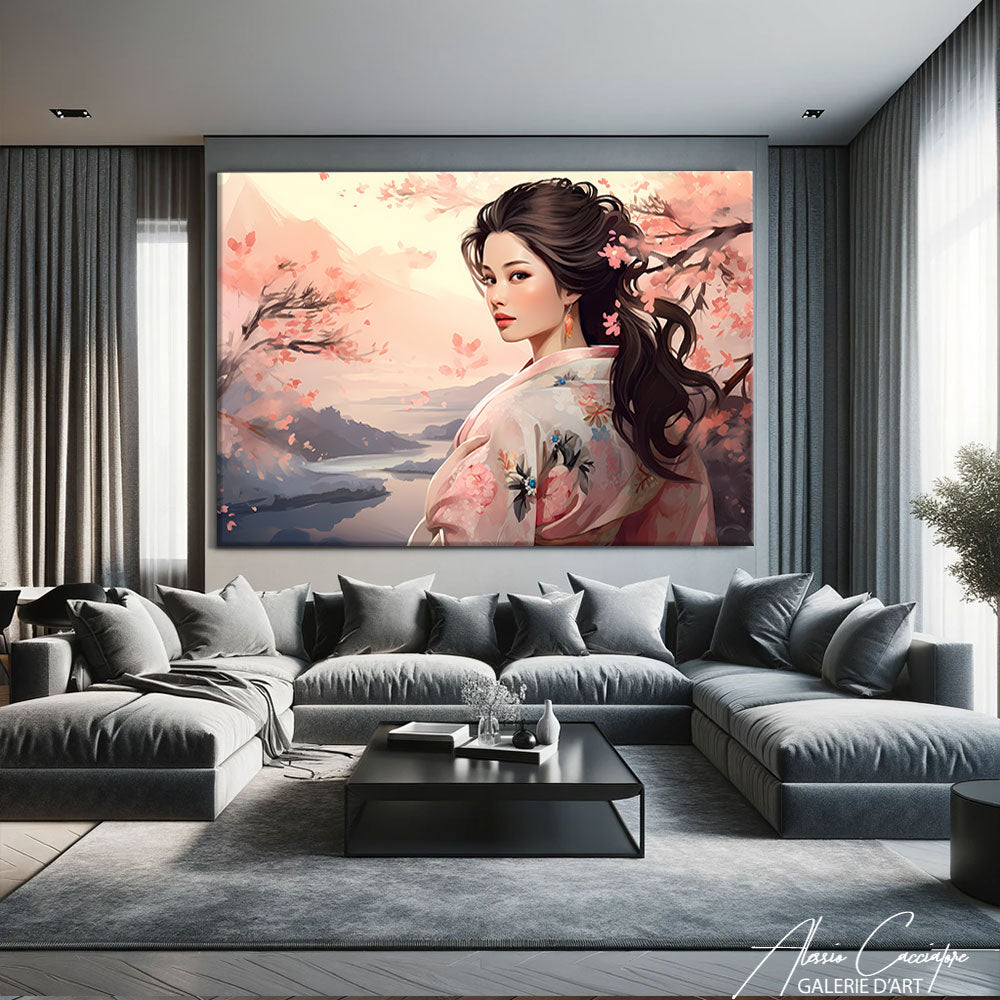 tableau japonais moderne