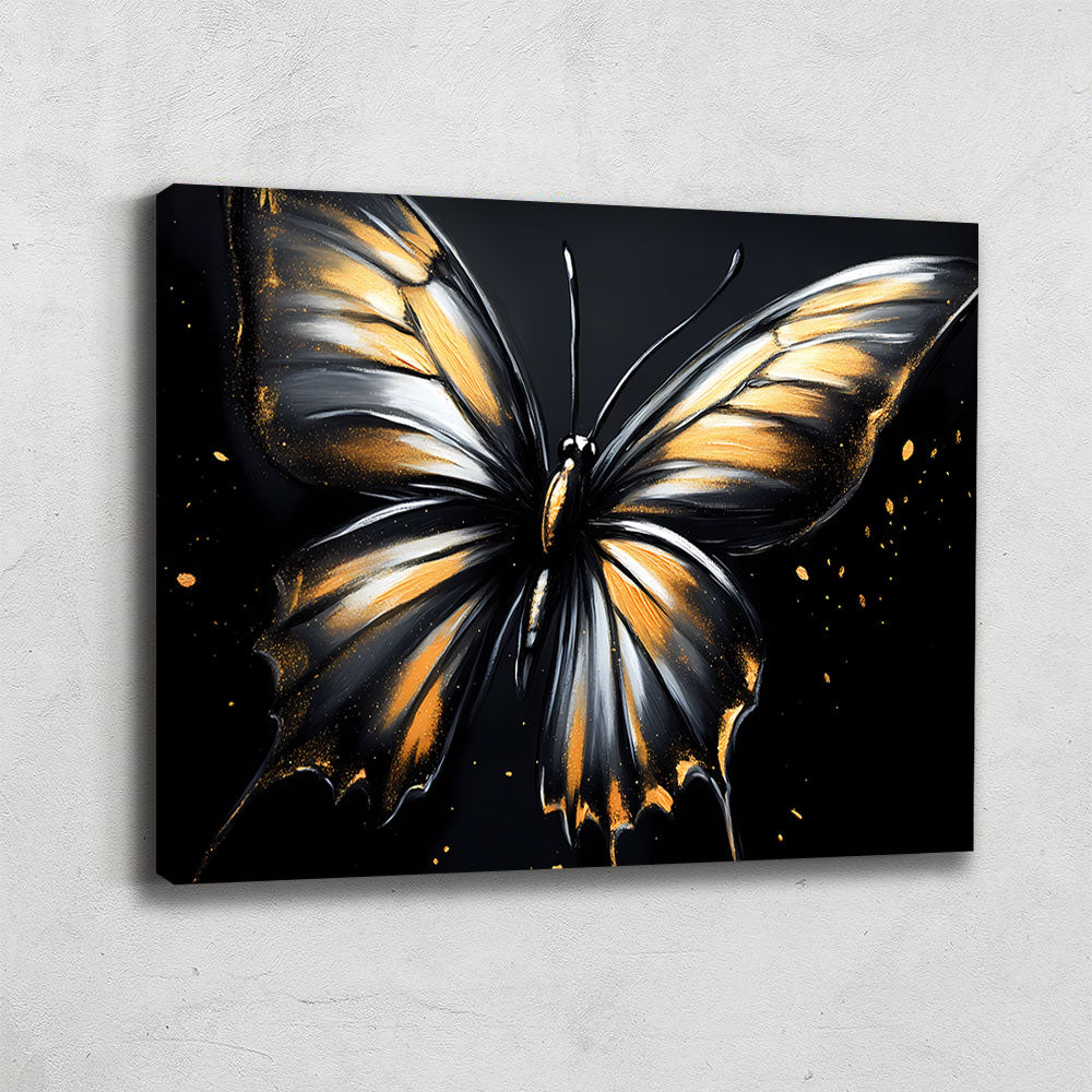 Tableau Papillon Abstrait