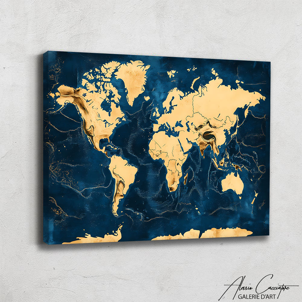 Tableau Mappe Monde