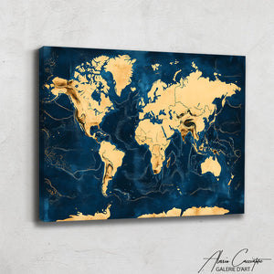 Tableau Mappe Monde