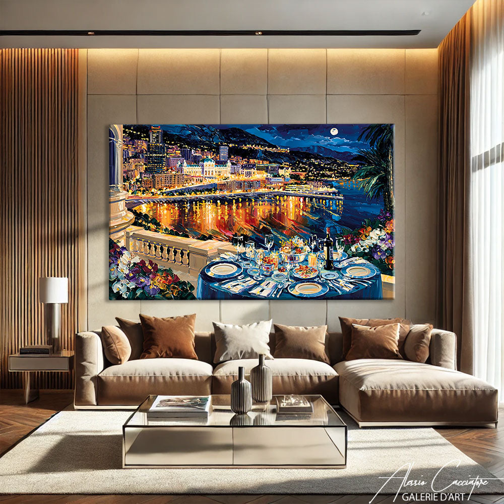 tableau paysage urbain