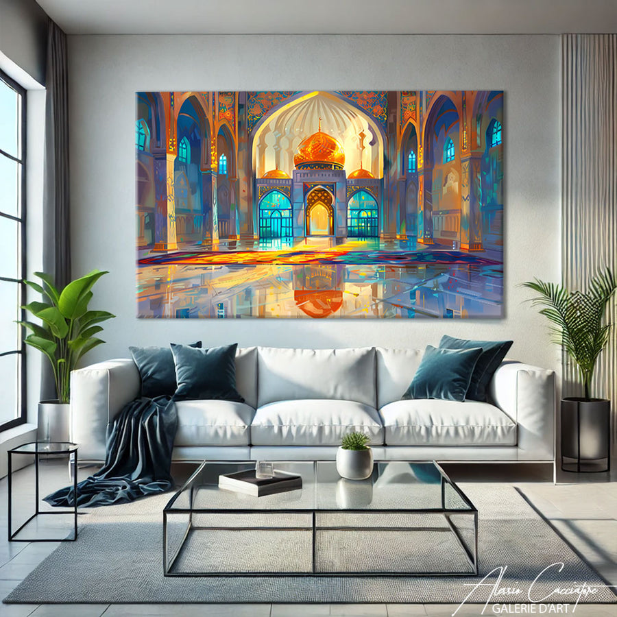 Tableau Islam Moderne
 – mise en situation