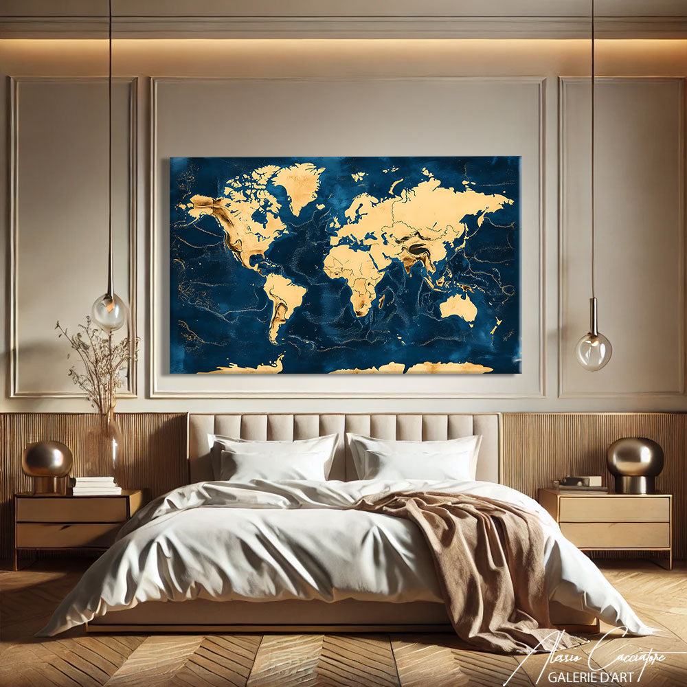 Tableau Mappe Monde