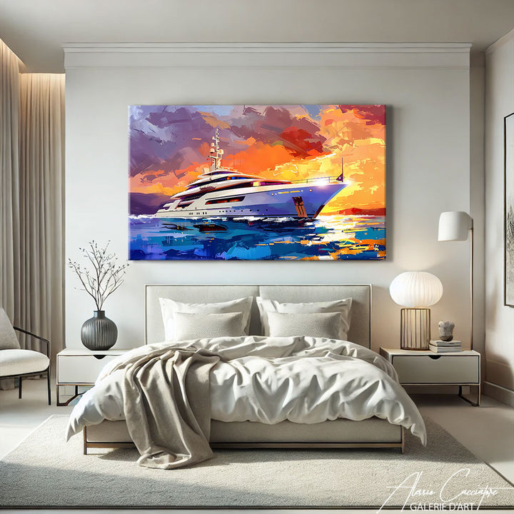 Peinture Tableau Bateau