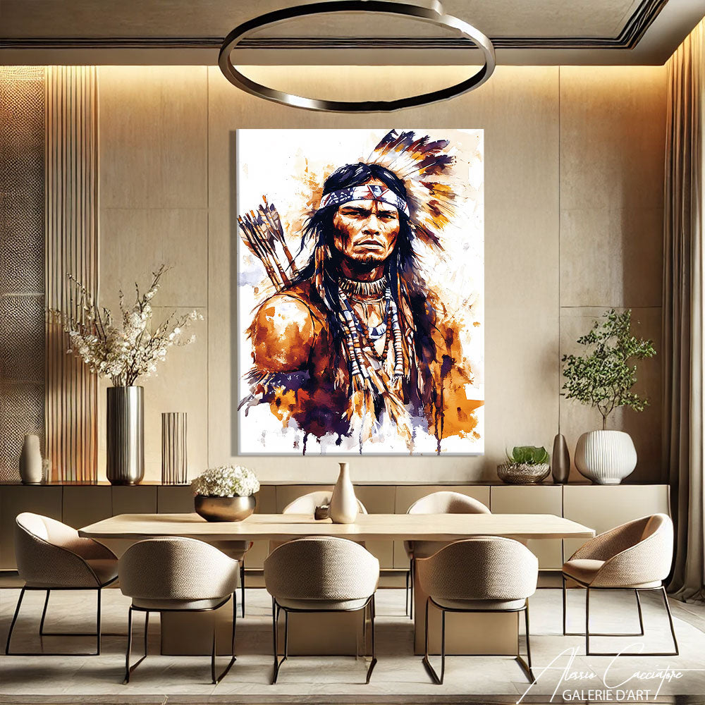 TABLEAU INDIEN D’AMÉRIQUE