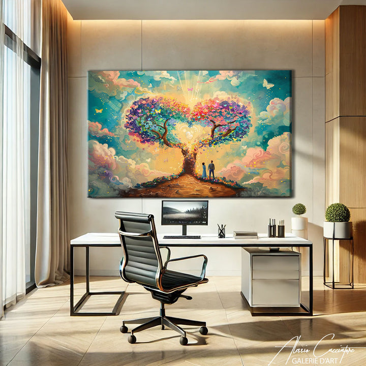 tableau arbre de vie moderne