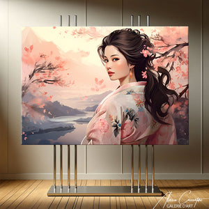 tableau avec japonaise