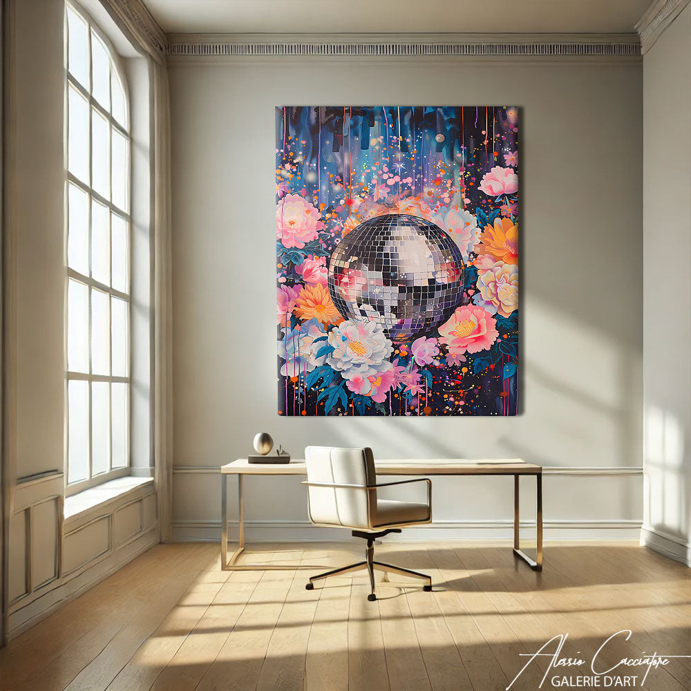 Contemporain Tableau Moderne Salon
