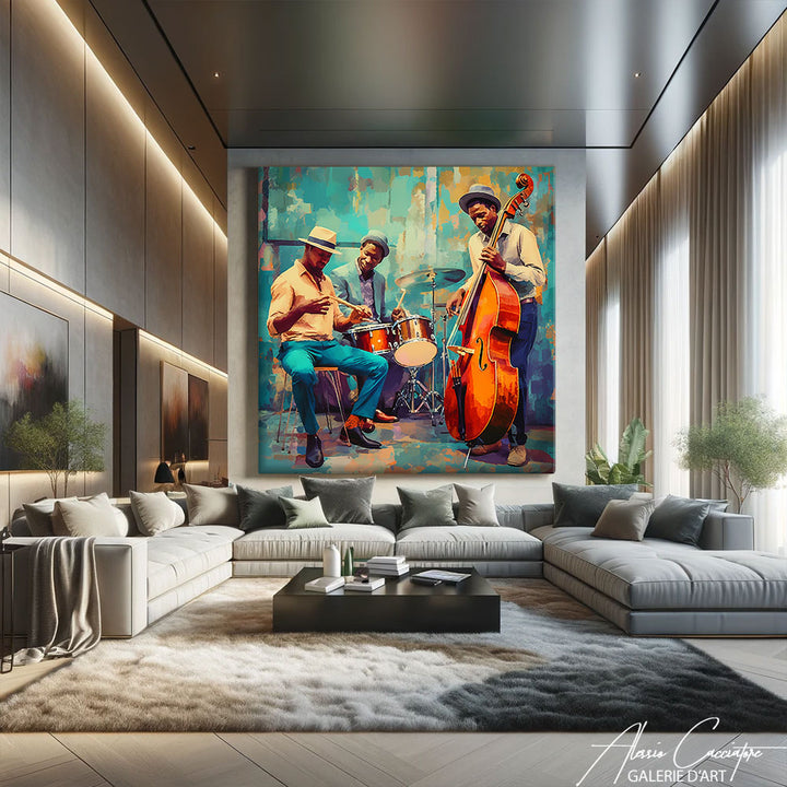 Peinture Musique Jazz