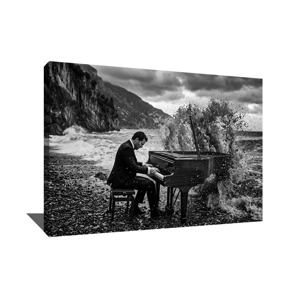 Tableau Musique Noir Et Blanc