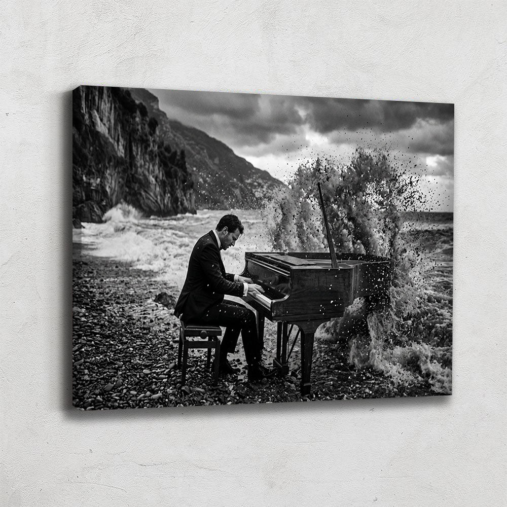 Tableau Musique Noir Et Blanc
