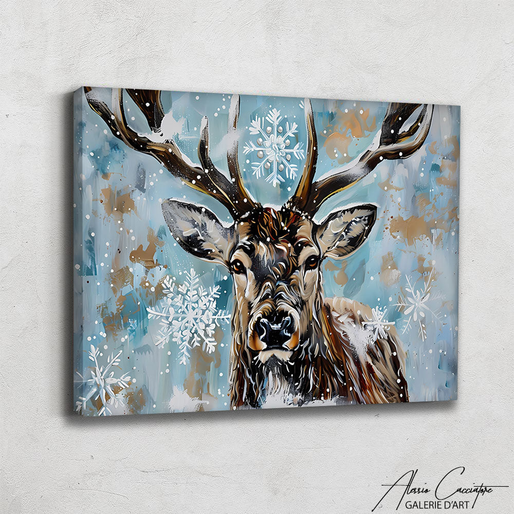 Tableau Cerf Scandinave