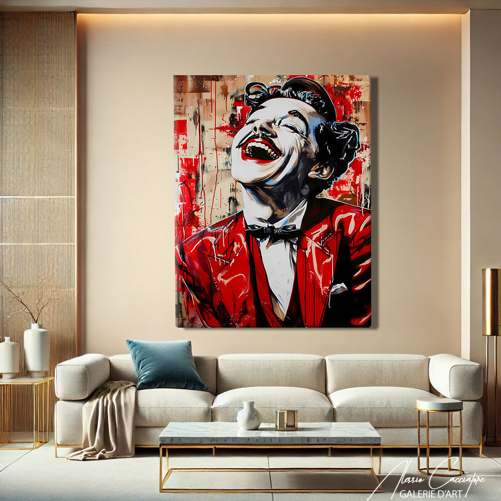 Tableau Charlie Chaplin Street Art
