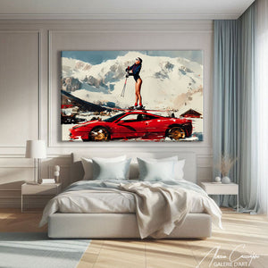 TABLEAU SKI TENDANCE