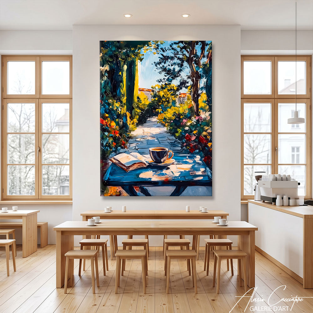 TABLEAU CAFÉ MÉDITERRANÉEN 