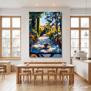 TABLEAU CAFÉ MÉDITERRANÉEN 