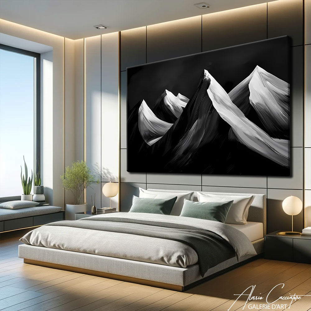 Tableau Montagne Vintage
