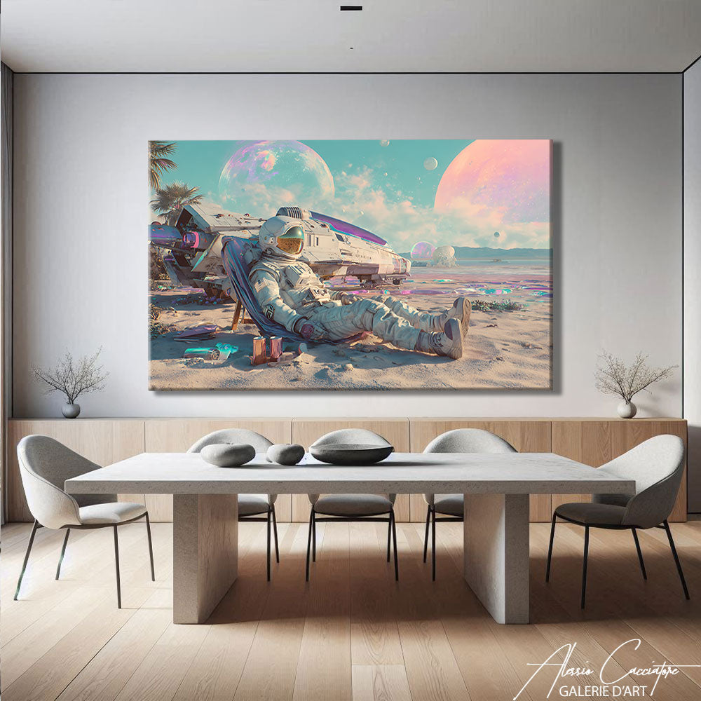 Tableau Astronaute
