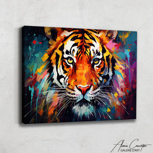 Tableau Peinture Tigre