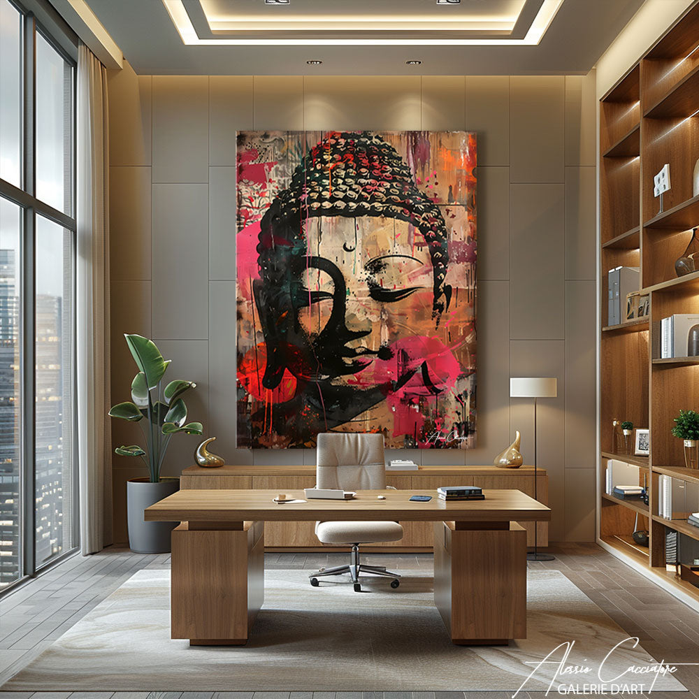 Tableau Bouddha Design