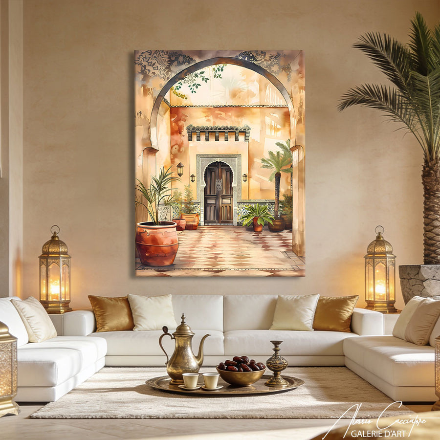 TABLEAU ARCHE ORIENTALE – mise en situation