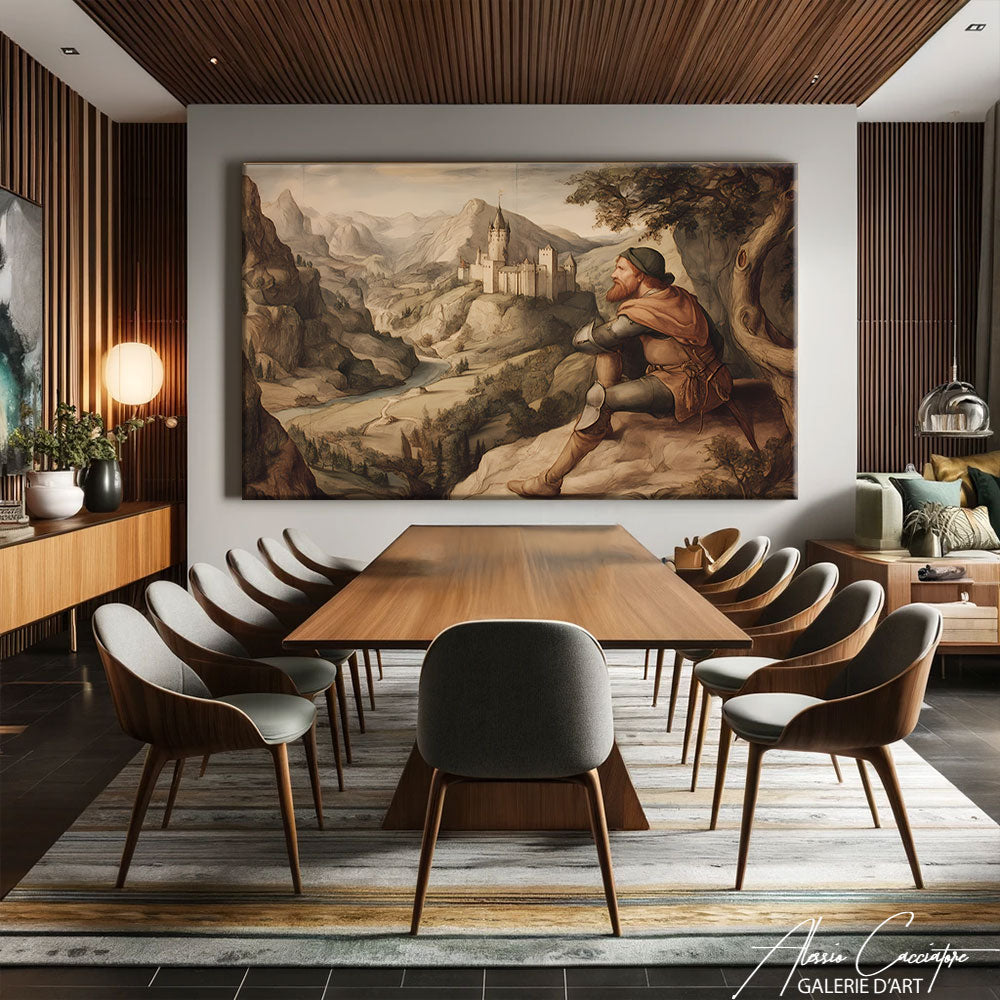 Tableau Ancien Paysage