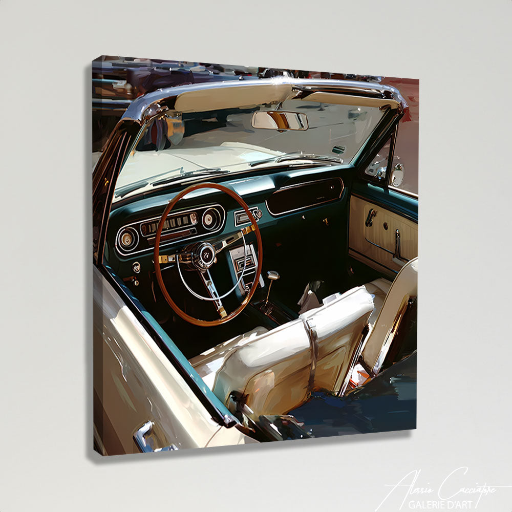 Tableau Carre Vintage