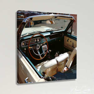 Tableau Carre Vintage