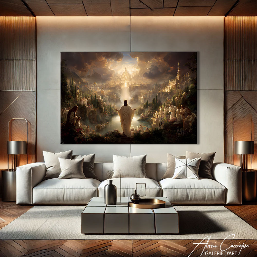 Tableau Ancien Personnage 