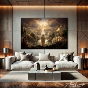 Tableau Ancien Personnage 