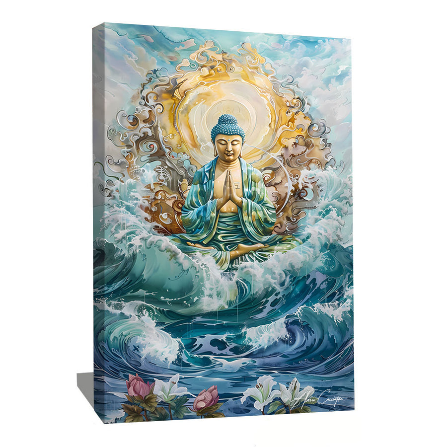 tableau bouddha