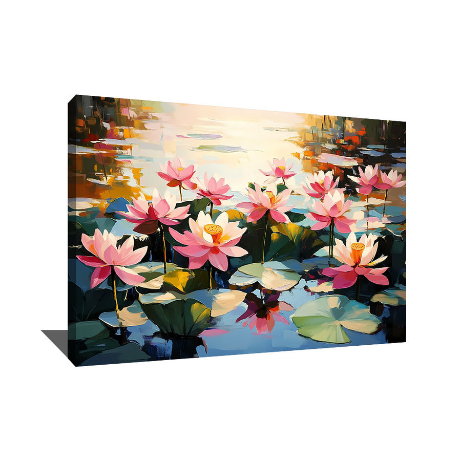 Tableau Fleur Lotus