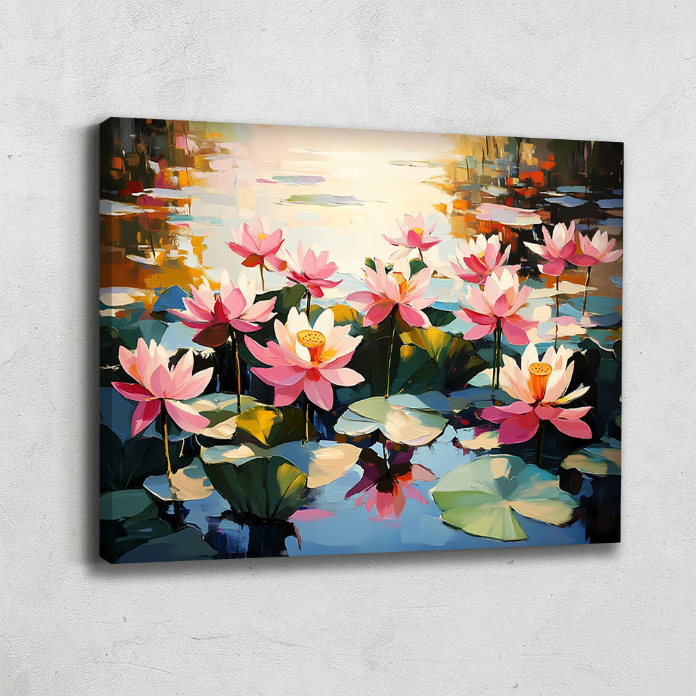 Tableau Fleur Lotus