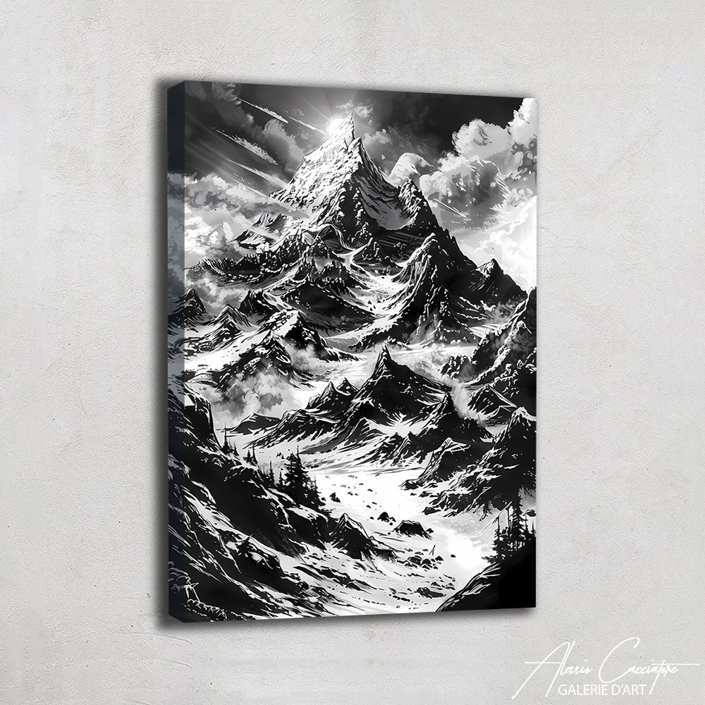 Tableau Photo Montagne