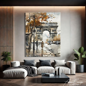 Tableau Paris Moderne
