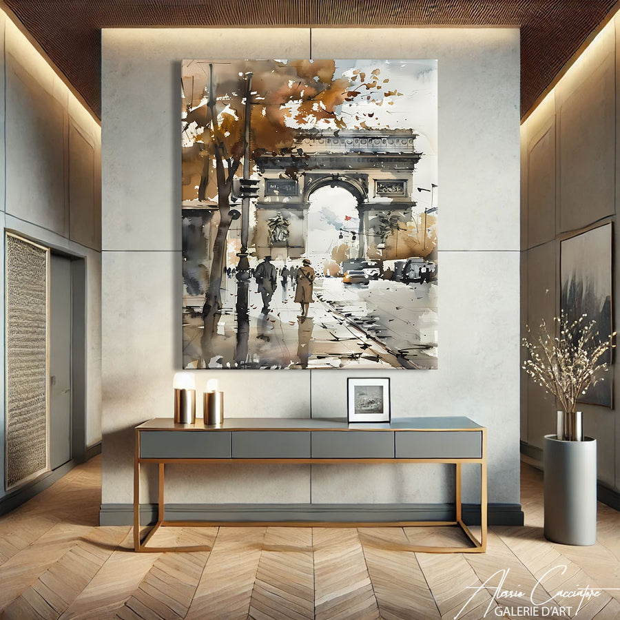 Tableau Déco Paris – mise en situation