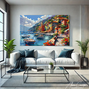 Tableau Bord de Mer Moderne