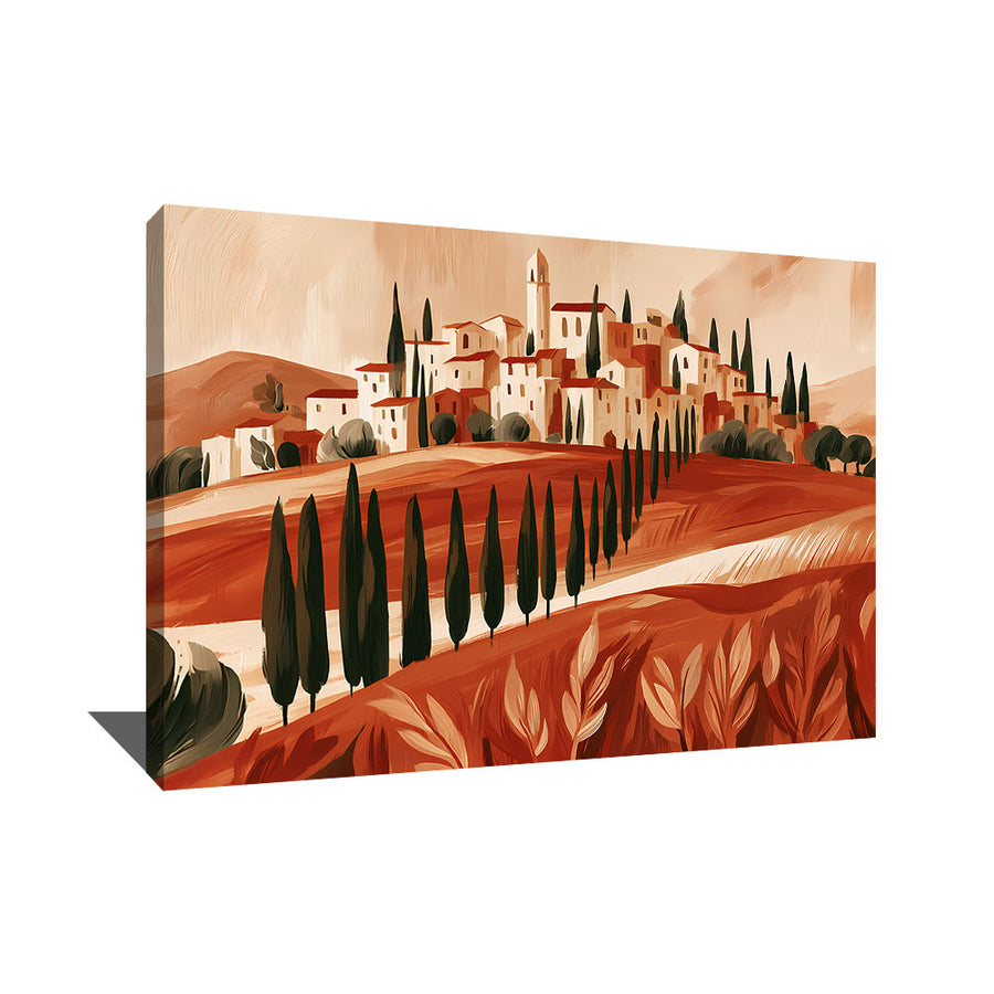 Tableau Terracotta Paysage