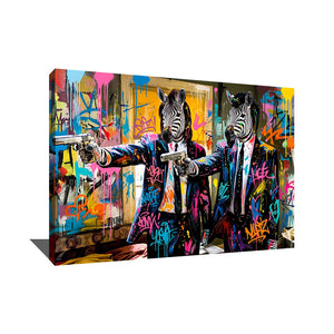 TABLEAU ANIMAUX EN COSTUME