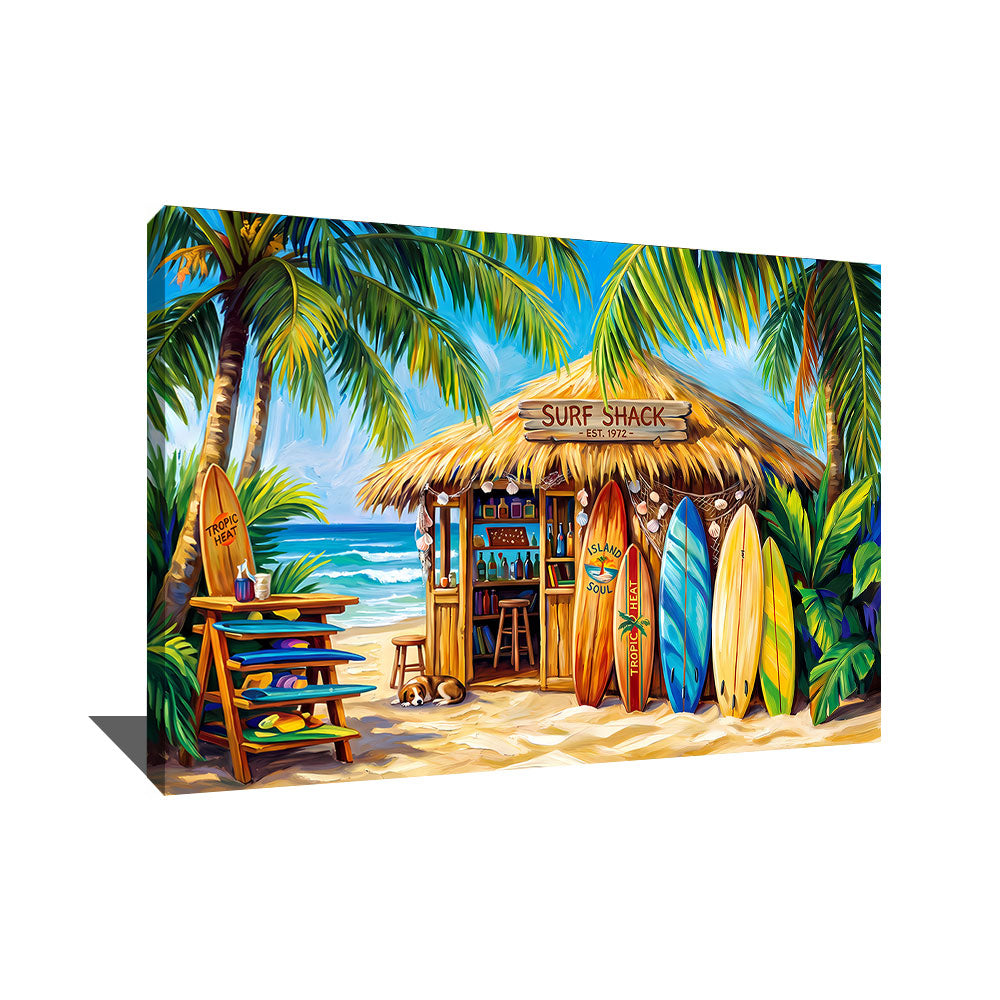 Tableau Peinture Surf