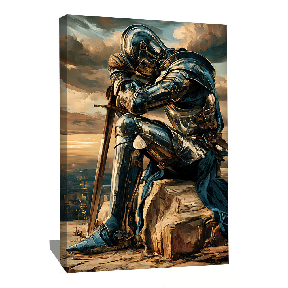 Peinture De Chevalier