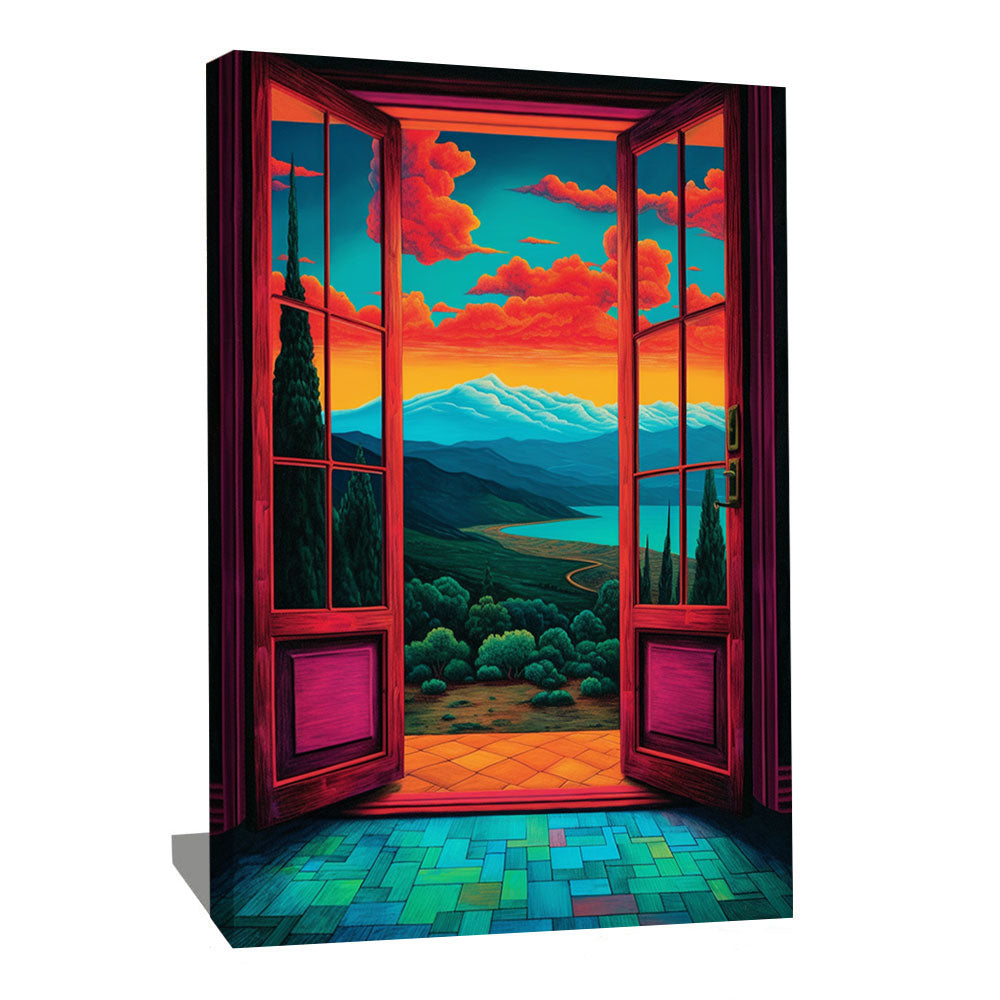 tableau fenetre ouverte