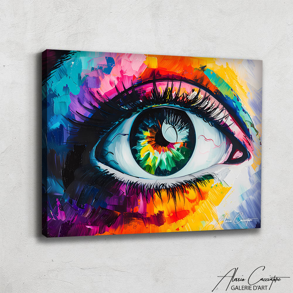 Tableau Oeil Femme