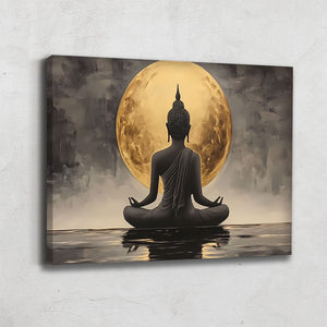 TABLEAU LUNE BOUDDHA